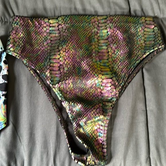Freedom Rave Wear Pants - Freedom Rave Wear booty/festival shorts, size small